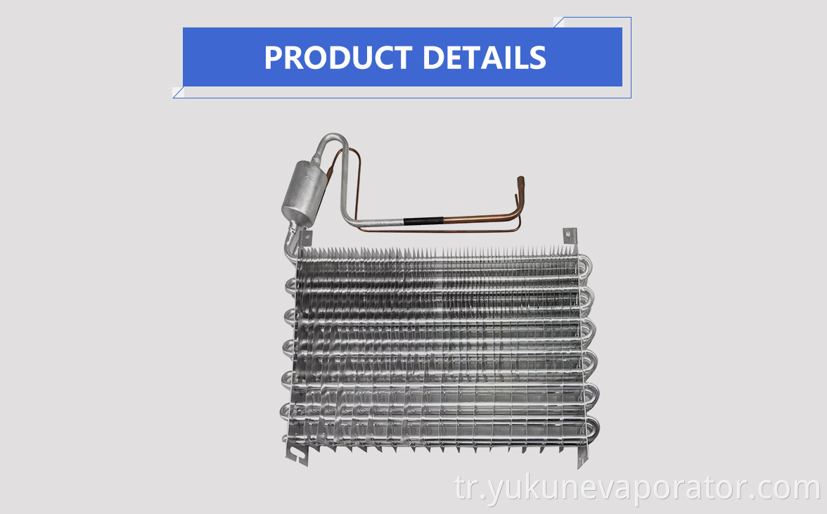 Fiyat elektroforezi yüzen buharlaştırıcı Price Electrophoresis Finned Evaporator